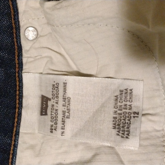 Levi's Bold Curve Boot cut jeans Size 12 - Picture 3 of 4